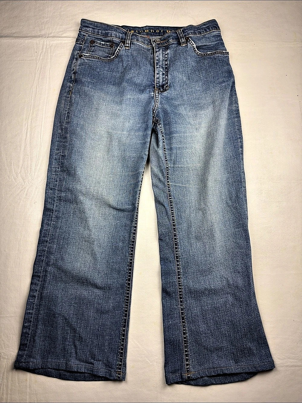 Christopher Blue Women's Wide Leg Jeans in Blue Size 10P